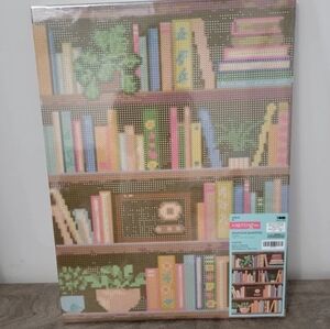 Viral Hobby Lobby Diamond Art Painting Bookshelf Books